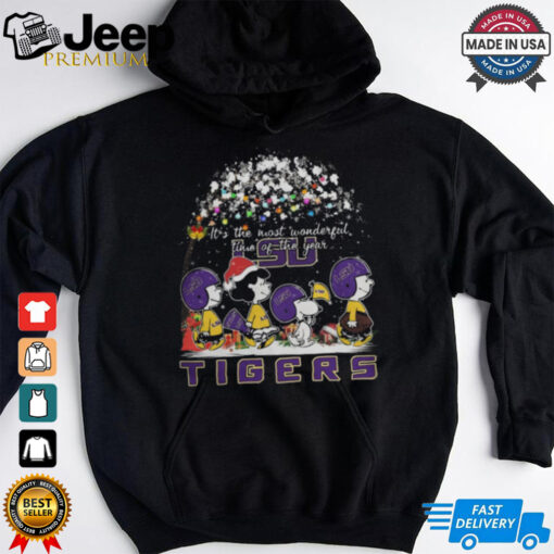 Peanuts LSU Tigers It’s The Most Wonderful Time Of The Year Winter Shirt