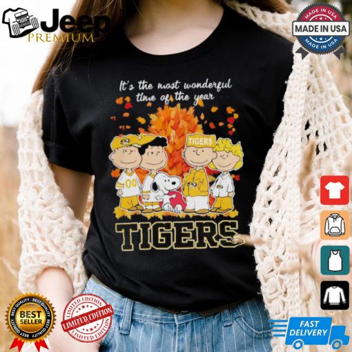 Peanuts Missouri Tigers Autumn the most beautiful time shirt