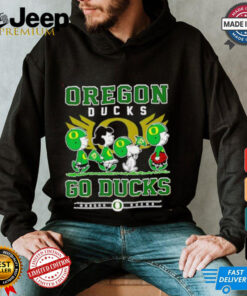 Peanuts Oregon Ducks go Ducks 2024 shirt