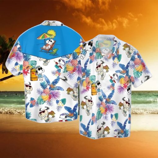 Peanuts Snoopy Gifts Snoopy Tropical Hawaiian Shirt Unique Gift