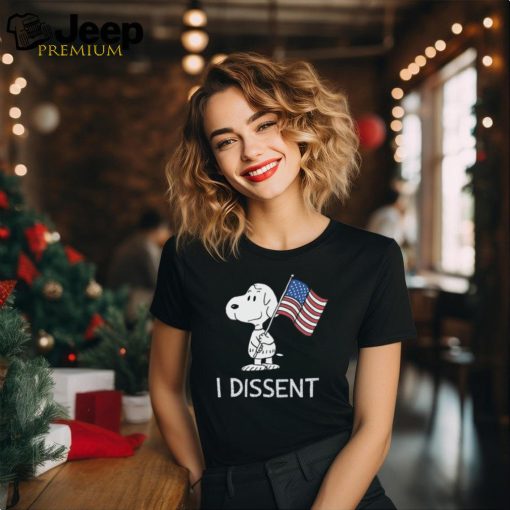 Peanuts Snoopy I Dissent T shirt