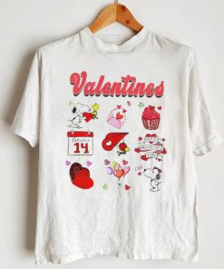 Peanuts Snoopy happy Valentines day love shirt