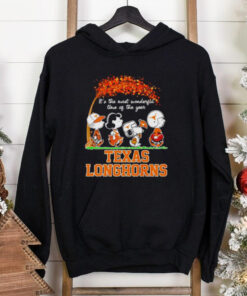 Peanuts Texas Longhorns fall it’s the most wonderful time of the year shirt