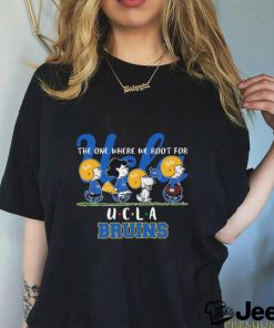 Peanuts The One Where We Root For Ucla Bruins Shirt