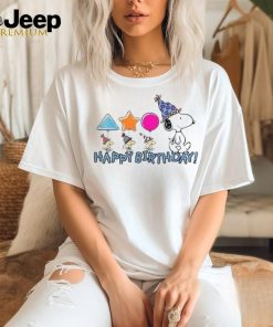 Peanuts Woodstock Snoopy Birthday Shirt