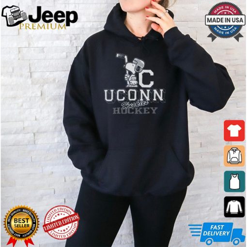 Peanuts X Uconn Hockey Tee shirt