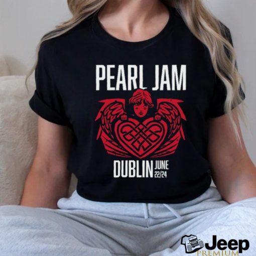 Pearl Jam Dublin, Ireland Tour June 22 2024 Shirt