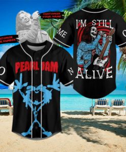 Pearl Jam I’m Still Alive Custom Baseball Jersey