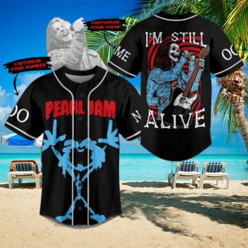 Pearl Jam I’m Still Alive Custom Baseball Jersey