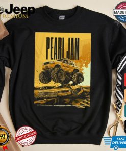 Pearl Jam Madison Square Garden New York City 2024 On September 3rd With Glen Hansard Poster Shirt