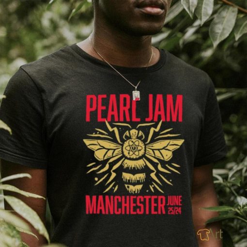 Pearl Jam Manchester,UK June 25 2024 Tour shirt