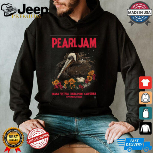 Pearl Jam Ohana Festival Dana Point California September 29, 2024 Event Posters T Shirt