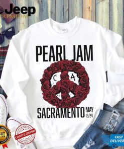 Pearl Jam Tour 2024 Sacramento California May 13 24 shirt