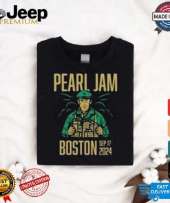 Pearl Jam Tour Boston, MA Fenway Park Sept 17 2024 shirt