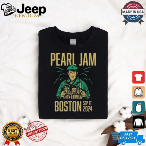 Pearl Jam Tour Boston, MA Fenway Park Sept 17 2024 shirt