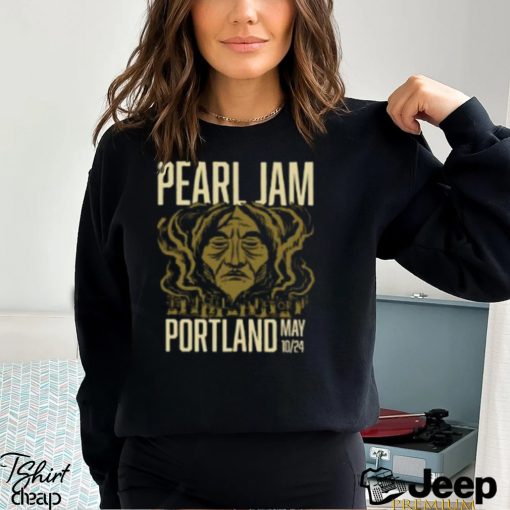 Pearl Jam With Deep Sea Diver At Moda Center In Portland Oregon On May 10th 2024 Two Sides Print Vintage T Shirt