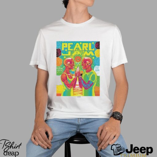 Pearl Jam With Deep Sea Diver Poster Night 2 At MGM Grand Garden Arena On May 18th 2024 In Las Vegas Nevada Art By Munk One Unisex T Shirt