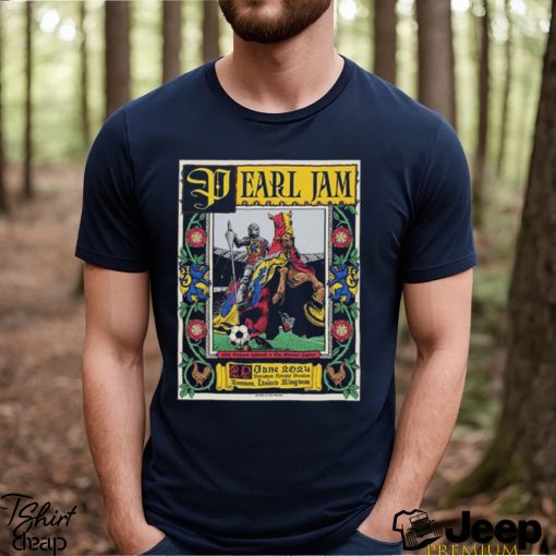 Pearl jam dark matter world tour with richard ashcroft and the murder capital at tottenham hotspur stadium london on june 29 2024 shirt