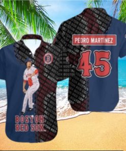 Pedro Martinez Boston Red Sox Icon Series Aloha Shirt