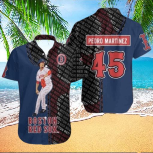 Pedro Martinez Boston Red Sox Icon Series Aloha Shirt