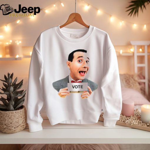 Peewee Secret Word Vote T Shirt