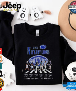 Penn State Nittany Lions 137th Anniversary 1887 2024 Abbey Road thank you for the memories shirt