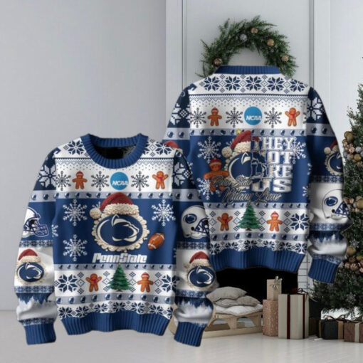 Penn State Nittany Lions Football They Not Like Us Christmas Ugly Sweater