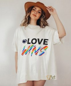 Penn State Nittany Lions Love Wins Pride 2024 Shirt