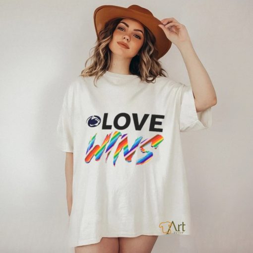 Penn State Nittany Lions Love Wins Pride 2024 Shirt