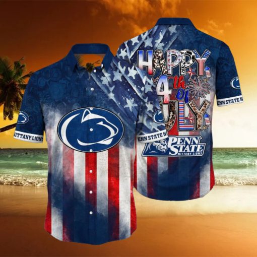 Penn State Nittany Lions NCAA1 Independence Day Holidays Hawaiian Shirt For Men Women Gift