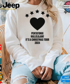 Pentatonix Hallelujah It's A Christmas Tour 2024 Tee Shirt