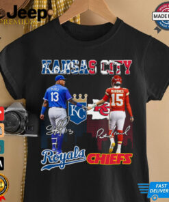 Perez Mahomes Royals Chiefs Shirt