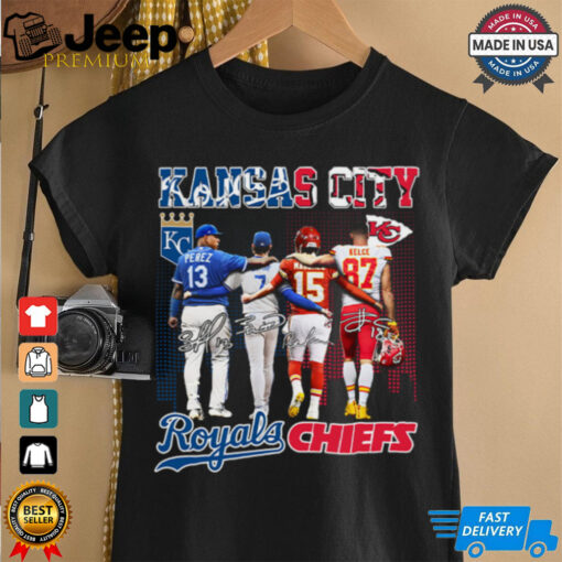 Perez Witt Jr Mahomes Kelce Royals Chiefs Shirt