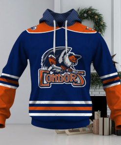 Personalized AHL Bakersfield Condors Color jersey Style Hoodie