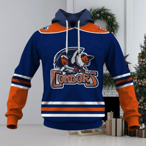 Personalized AHL Bakersfield Condors Color jersey Style Hoodie