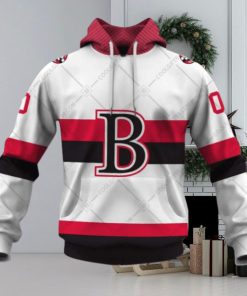 Personalized AHL Belleville Senators White jersey Style Hoodie