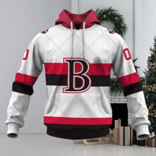 Personalized AHL Belleville Senators White jersey Style Hoodie