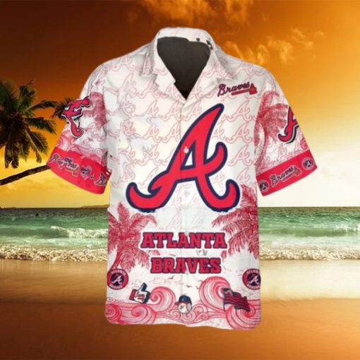 Personalized Atlanta Braves Hawaiian Shirt, Atlanta Braves Aloha Shirt, MLB Hawaiian Shirt