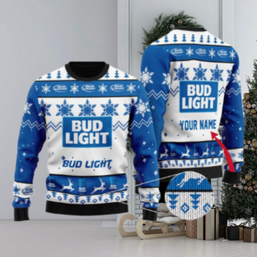 Personalized Bud Light Ugly Sweater