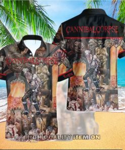 Personalized Cannibal Corpse 3D Summer Hawaiian Shirt