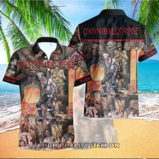 Personalized Cannibal Corpse 3D Summer Hawaiian Shirt