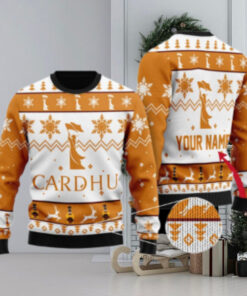 Personalized Cardhu Whiskey Ugly Sweater