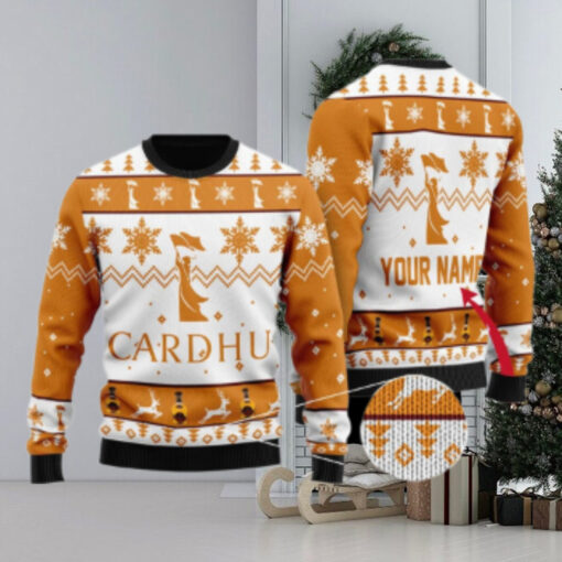 Personalized Cardhu Whiskey Ugly Sweater