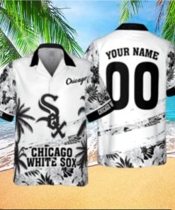 Personalized Chicago White Sox Tropical Palm Custom Hawaiian Shirt