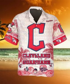 Personalized Cleveland Guardians Hawaiian Shirt, Cleveland Guardians Aloha Shirt, MLB Hawaiian Shirt