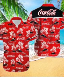 Personalized Coca Cola Tropical Coconut Hawaiian Shirt