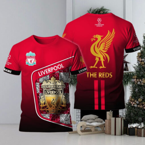 Personalized EPL Liverpool 3D Shirt