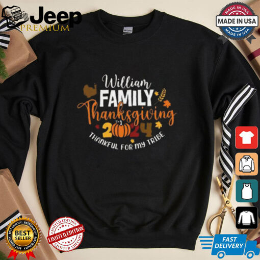 Personalized Family Thanksgiving 2024 Fall Season Shirt