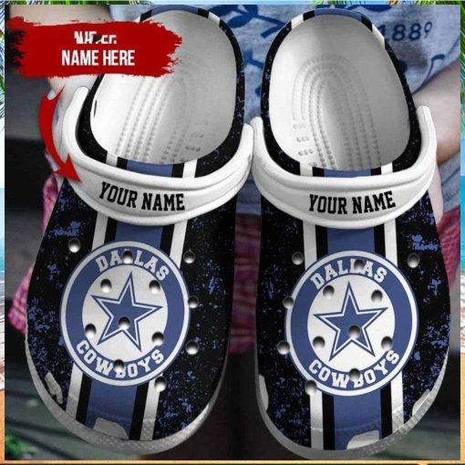 Personalized Football Cowboys Team N.F.L Crocs