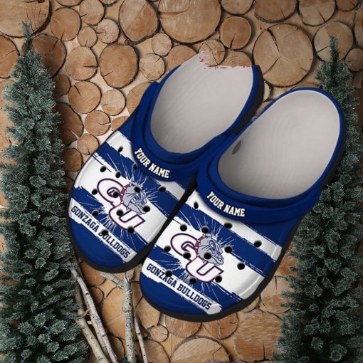 Personalized Gonzaga Bulldogs Ncaa Football Crocs